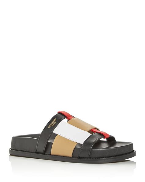 burberry ellendale slide sandal|Burberry slides bloomingdale's.